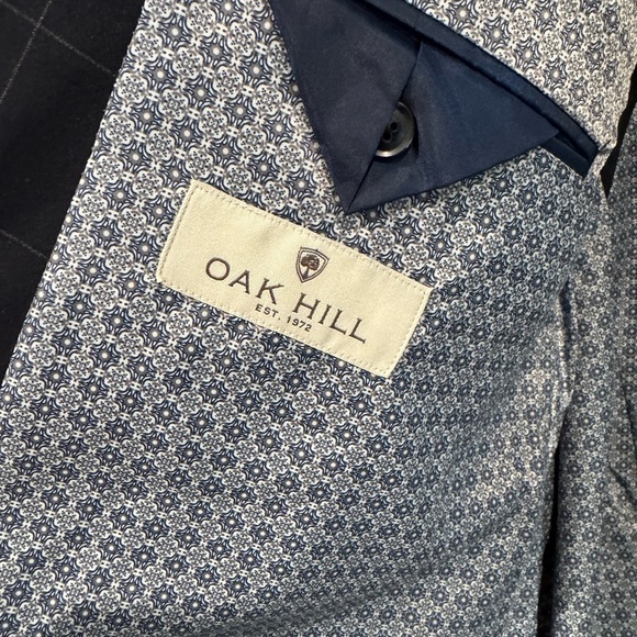 Oak Hill Men’s Navy Sportcoat - Picture 4 of 5